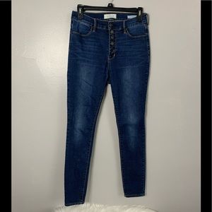 PacSun Power Super Stretch High Rise Button-Fly Jegging